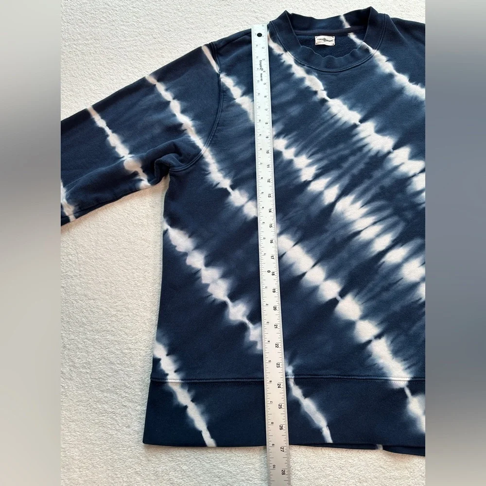 Tory Sport Tie-Dye Print Crew Neck Sweatshirt‎ Womens small pullover